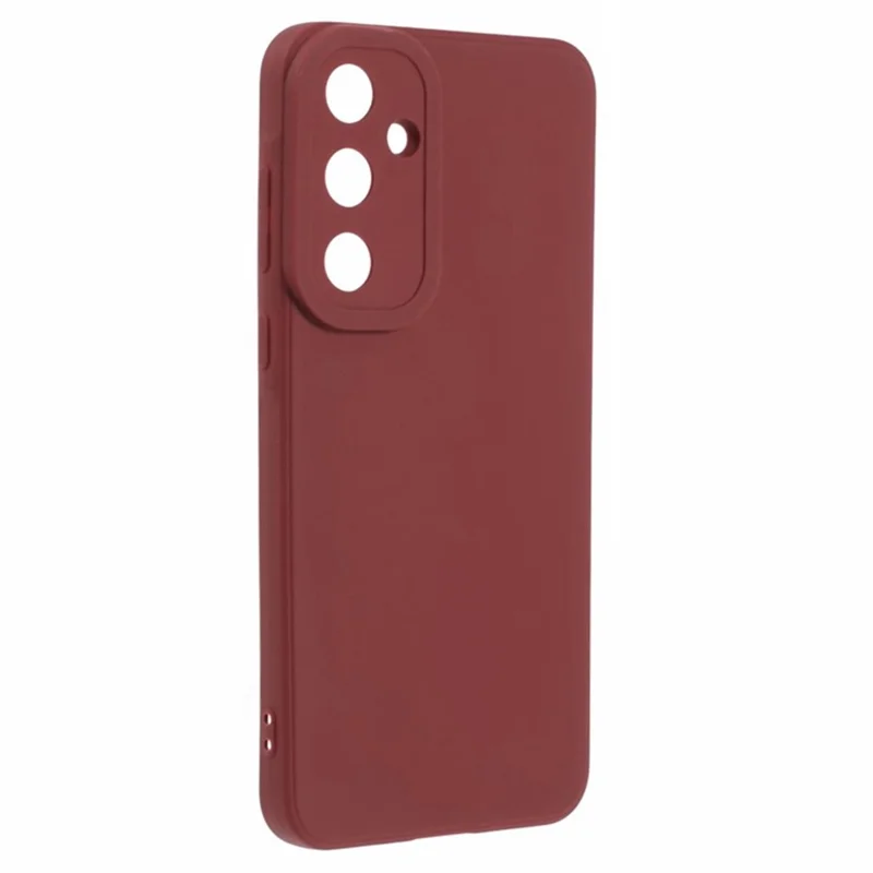 For Samsung Galaxy A16 4G / 5G Case Matte TPU Precise Cutout Phone Cover - Wine Red