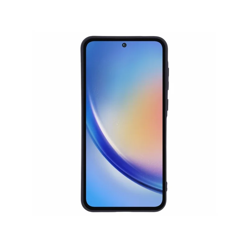 Cover per Samsung Galaxy A36 5G in TPU Opaco con Ritagli Precisi - Nero