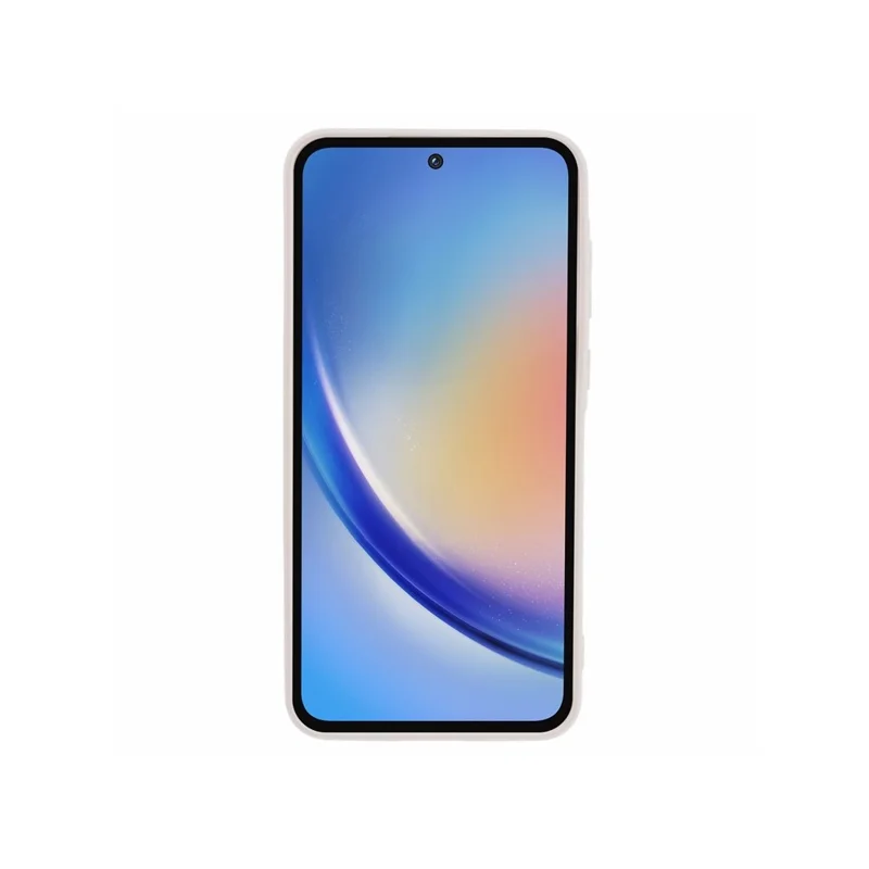 For Samsung Galaxy A36 5G Case Matte TPU Precise Cutout Phone Cover - White