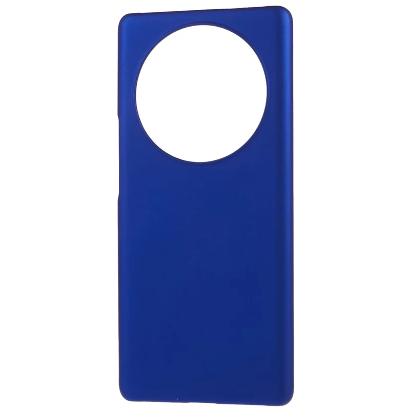 For Honor X40 5G / X9a 5G / Magic5 Lite 5G Anti-fingerprint Mobile Phone Case Rubberized Glossy Hard PC Anti-fading Cell Phone Cover - Blue