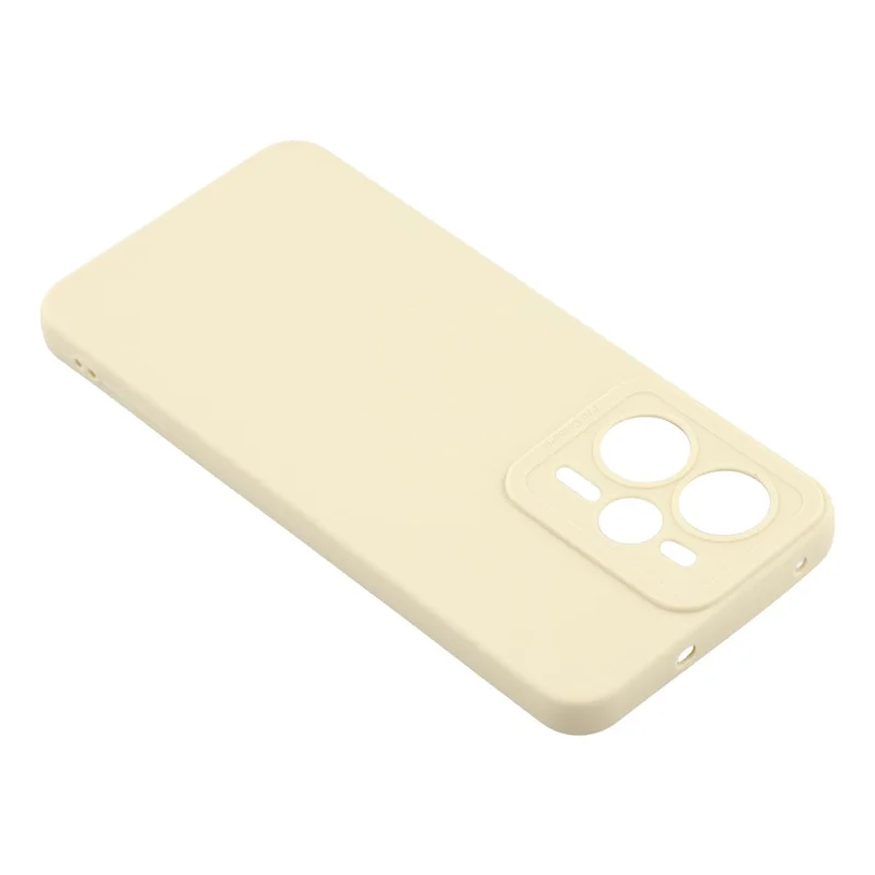 Bulk Purchasing 20Pcs For Realme 14 5G / 14T 5G Case Precise Cutouts 1.3mm TPU Matte Phone Cover - Ivory White