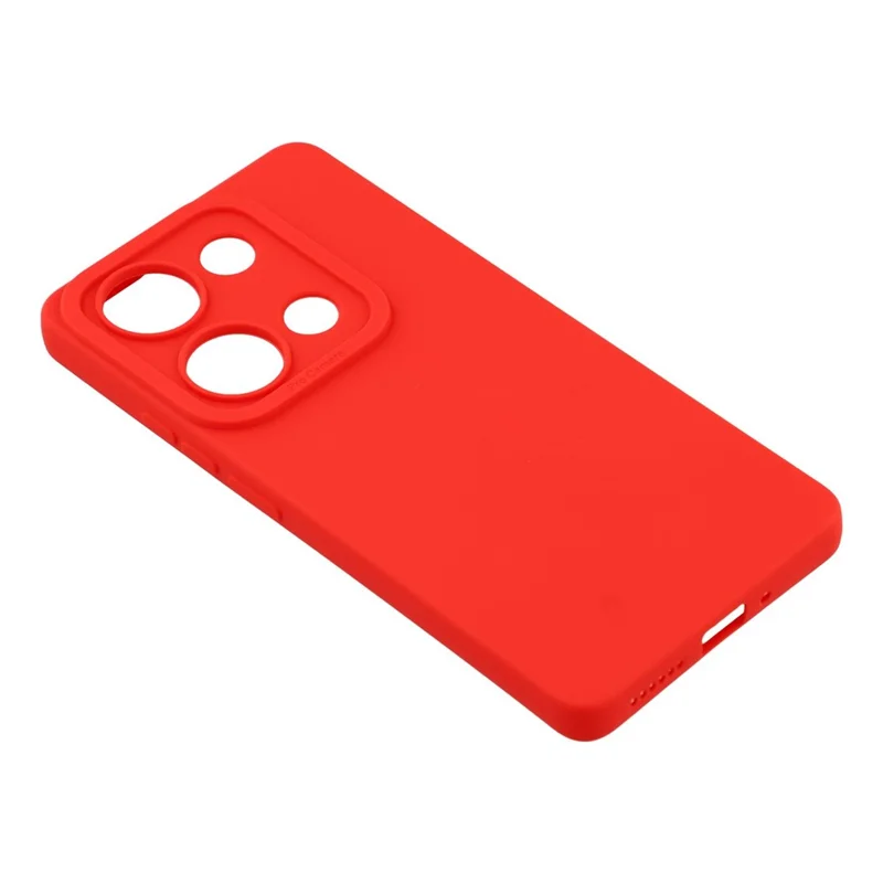 Bulk Purchasing 20Pcs For Xiaomi Redmi Note 14S 4G Case Precise Cutouts 1.3mm TPU Matte Phone Cover - Red