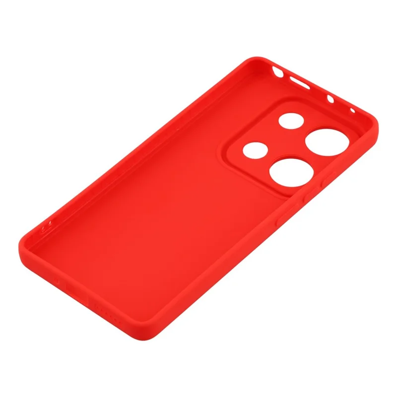 Bulk Purchasing 20Pcs For Xiaomi Redmi Note 14S 4G Case Precise Cutouts 1.3mm TPU Matte Phone Cover - Red