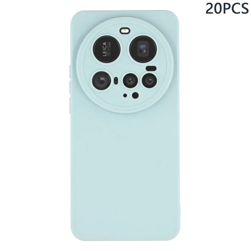 Bulk Purchasing 20Pcs For Xiaomi 15 Ultra Case Precise Cutouts 1.3mm TPU Matte Phone Cover - Blue