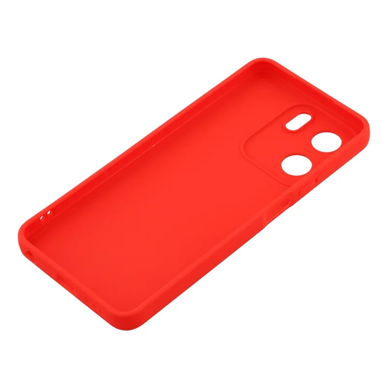 Bulk Purchasing 20Pcs For Oppo A5x 4G / 5G Case Precise Cutouts 1.3mm TPU Matte Phone Cover - Red