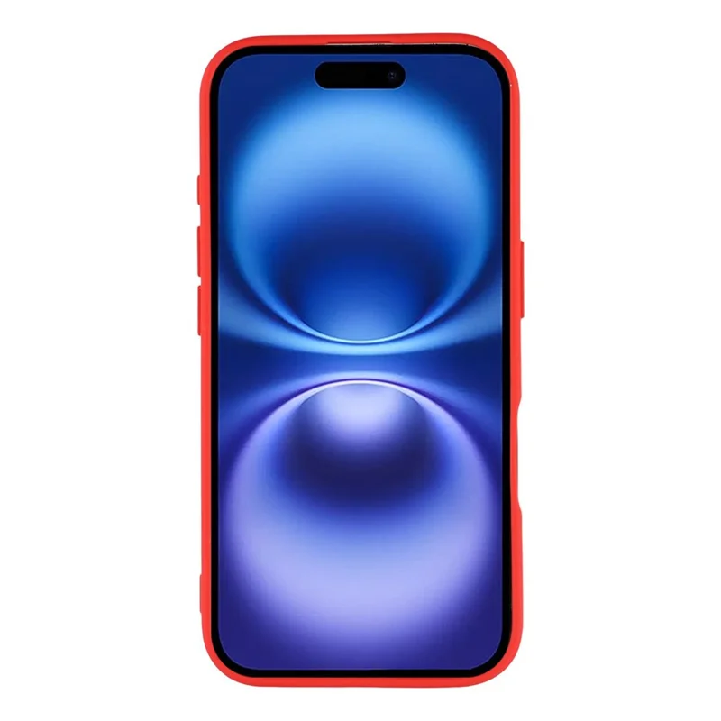 Bulk Purchasing 20Pcs For iPhone 16 Case Precise Cutouts 1.3mm TPU Matte Phone Cover - Red