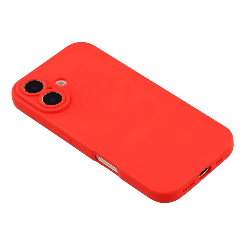 Bulk Purchasing 20Pcs For iPhone 16 Case Precise Cutouts 1.3mm TPU Matte Phone Cover - Red