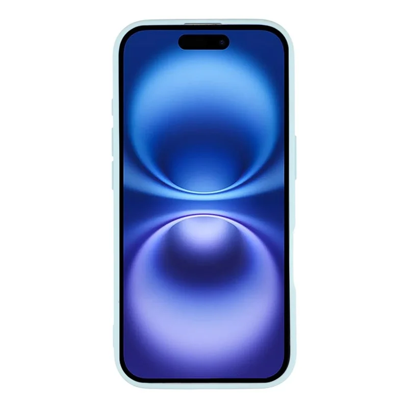 Bulk Purchasing 20Pcs For iPhone 16 Case Precise Cutouts 1.3mm TPU Matte Phone Cover - Blue