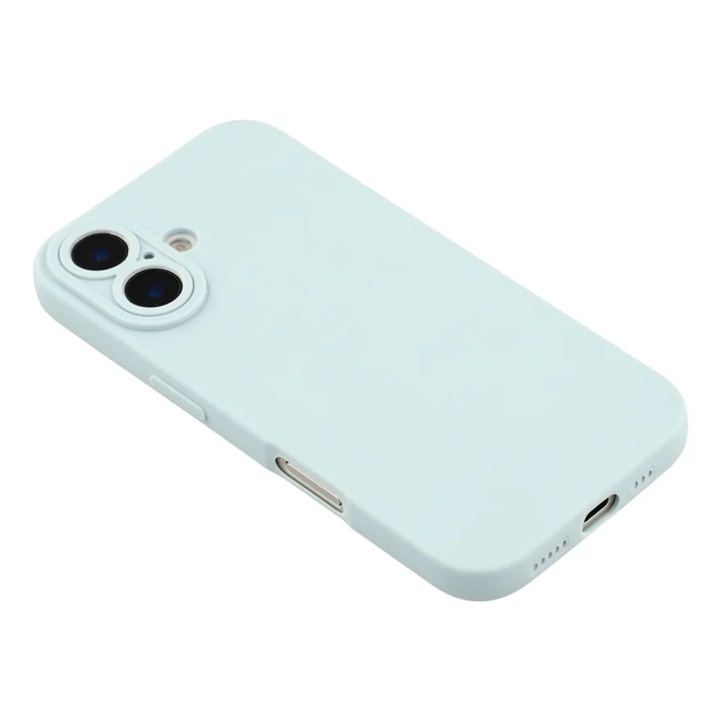 Bulk Purchasing 20Pcs For iPhone 16 Case Precise Cutouts 1.3mm TPU Matte Phone Cover - Blue