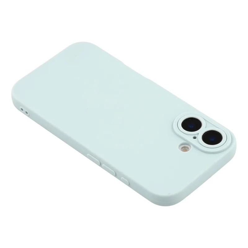 Bulk Purchasing 20Pcs For iPhone 16 Case Precise Cutouts 1.3mm TPU Matte Phone Cover - Blue