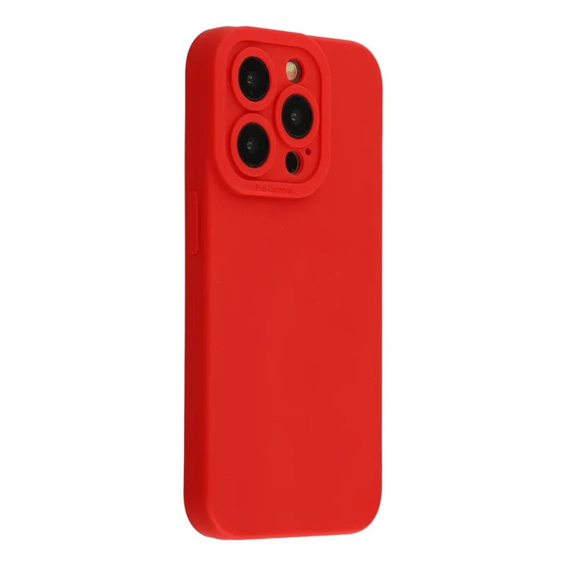 Bulk Purchasing 20Pcs For iPhone 15 Pro Case Precise Cutouts 1.3mm TPU Matte Phone Cover - Red