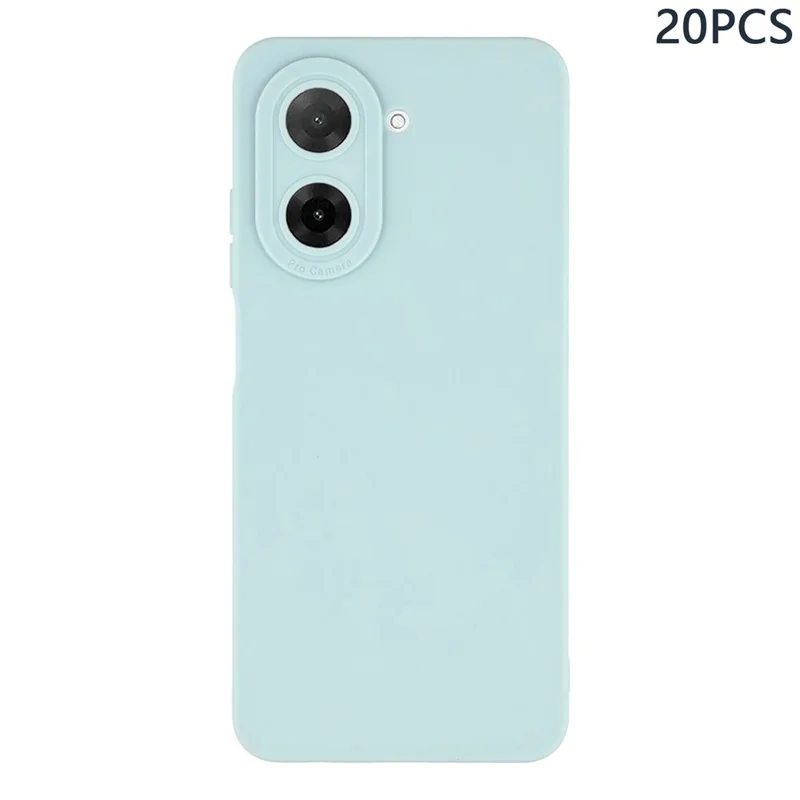 Bulk Purchasing 20Pcs For Xiaomi Redmi A5 NFC (173.45*79.35*8.45mm) Case Precise Cutouts 1.3mm TPU Matte Phone Cover - Blue