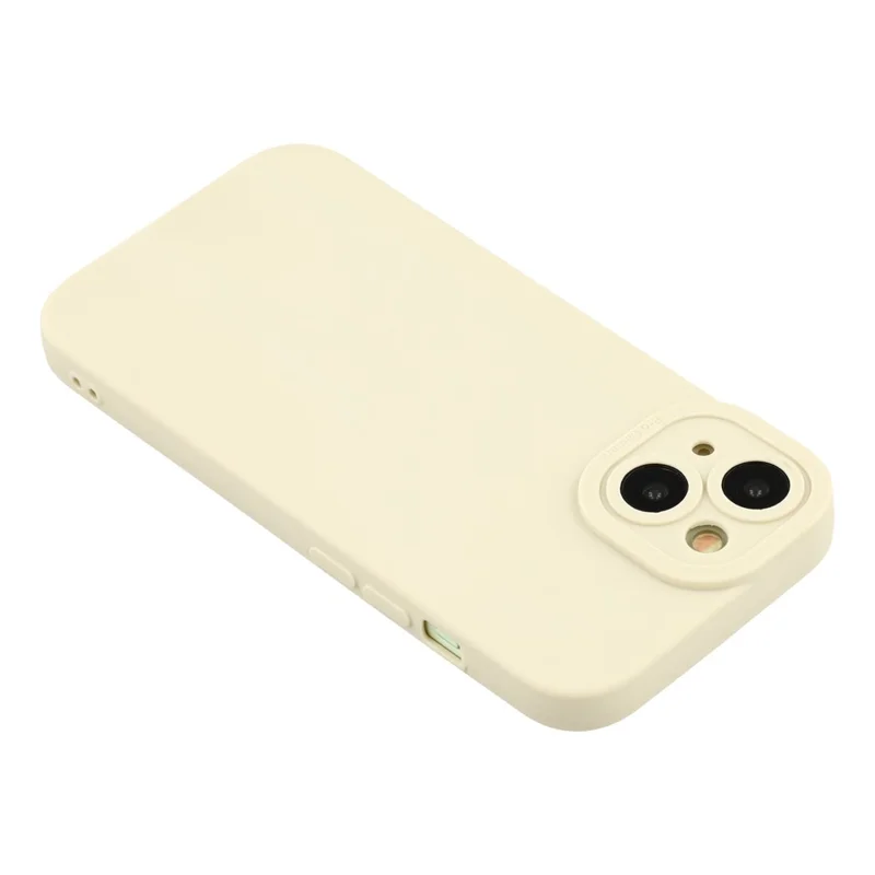 Bulk Purchasing 20Pcs For iPhone 14 Case Precise Cutouts 1.3mm TPU Matte Phone Cover - Ivory White