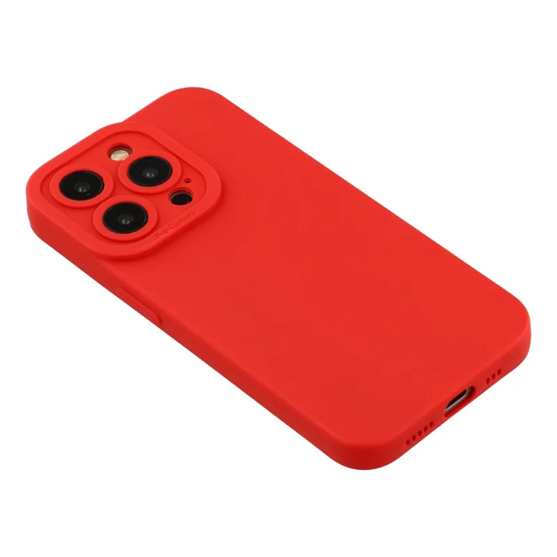 Bulk Purchasing 20Pcs For iPhone 15 Pro Max Case Precise Cutouts 1.3mm TPU Matte Phone Cover - Red