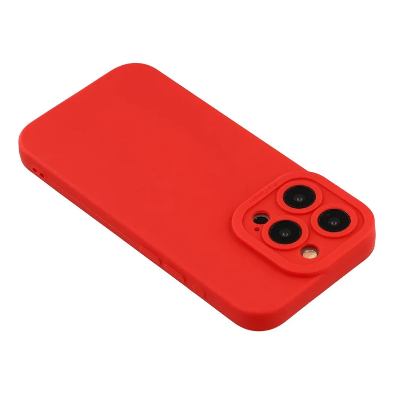 Bulk Purchasing 20Pcs For iPhone 15 Pro Max Case Precise Cutouts 1.3mm TPU Matte Phone Cover - Red