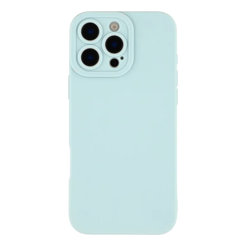 Bulk Purchasing 20Pcs For iPhone 16 Pro Case Precise Cutouts 1.3mm TPU Matte Phone Cover - Blue