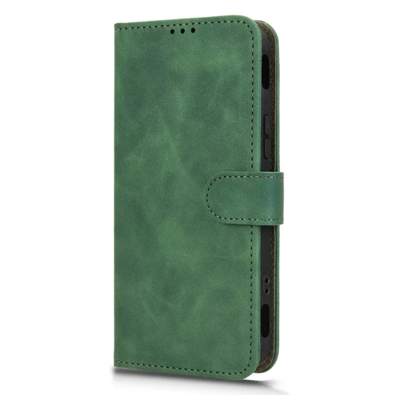 For Infinix GT 30 Pro 5G Leather Case Skin Feel Anti Drop Wallet Flip Phone Cover - Green
