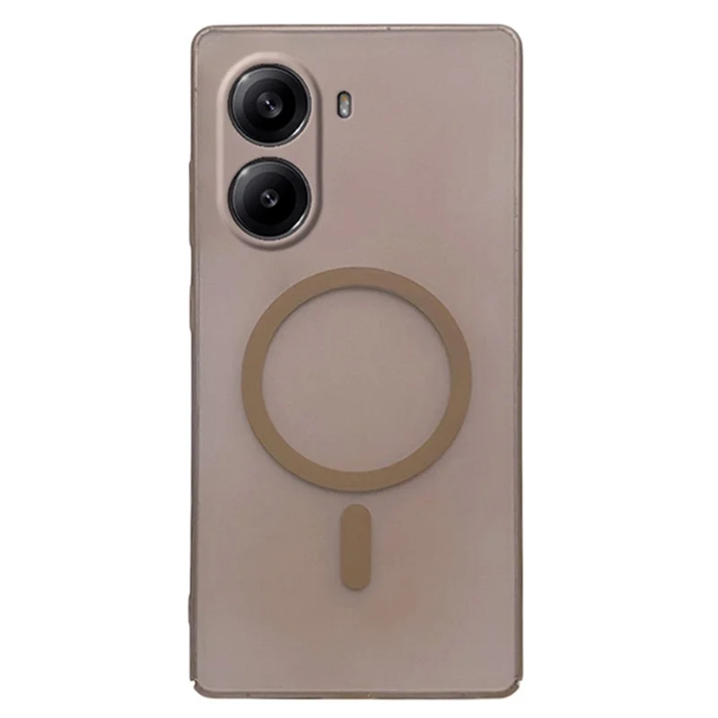 Cover per Xiaomi Redmi Turbo 4 5G Compatibile con MagSafe, Ritagli Precisi, Cover per Telefono in PC Opaco - Oro Deserto
