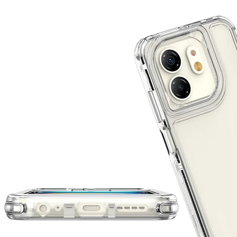 Чехол для TECNO Spark Go 2025 / Pop 9 5G / Spark Go 1 / Infinix Hot 50i 4G / Smart 9 4G, прозрачный акриловый TPU чехол с защитой от царапин