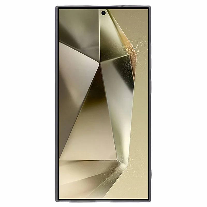 Bulk Purchasing For Samsung Galaxy S25 Ultra Case Electroplated Camera Frame TPU Phone Cover - Transparent Black