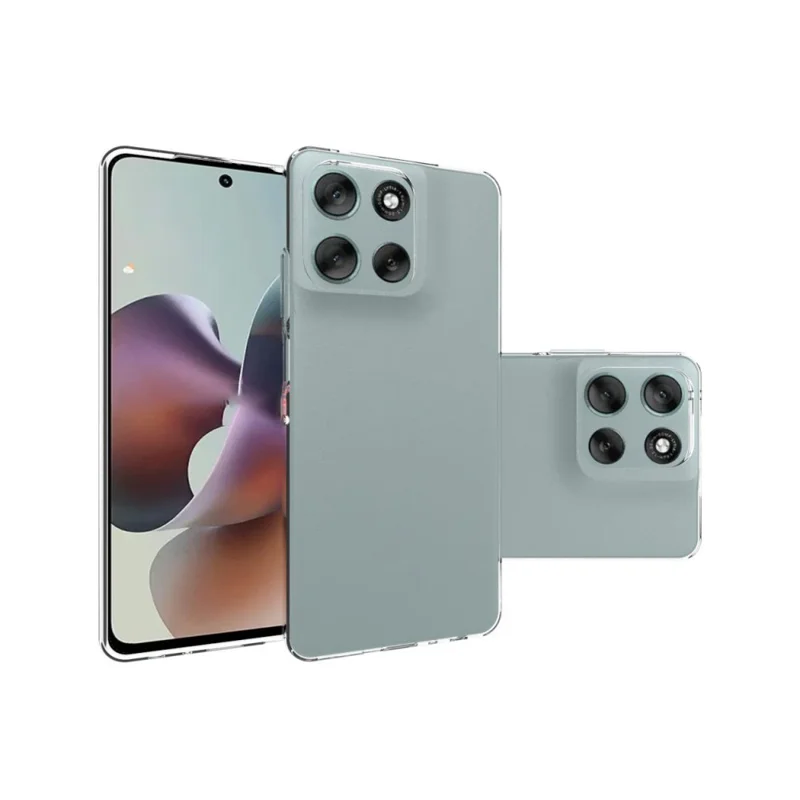 Für Motorola Moto G56 5G Hülle Slim Fit Transparent Weiche TPU Handyhülle