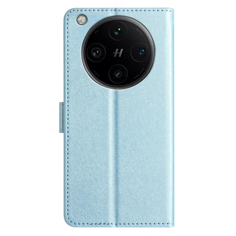 For Oppo Find X8 Pro 5G Wallet Case Leather Folio Phone Cover Magnetic Clasp - Sky Blue