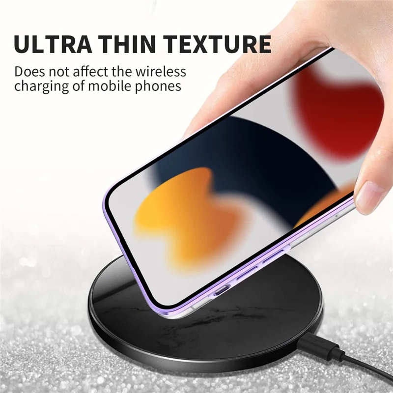 KADEM Für Xiaomi Redmi A5 4G (171,7 mm) / Poco C71 4G Hülle Blume Rhinestone Dekor Elektroplattierung TPU Handyhülle - Lila