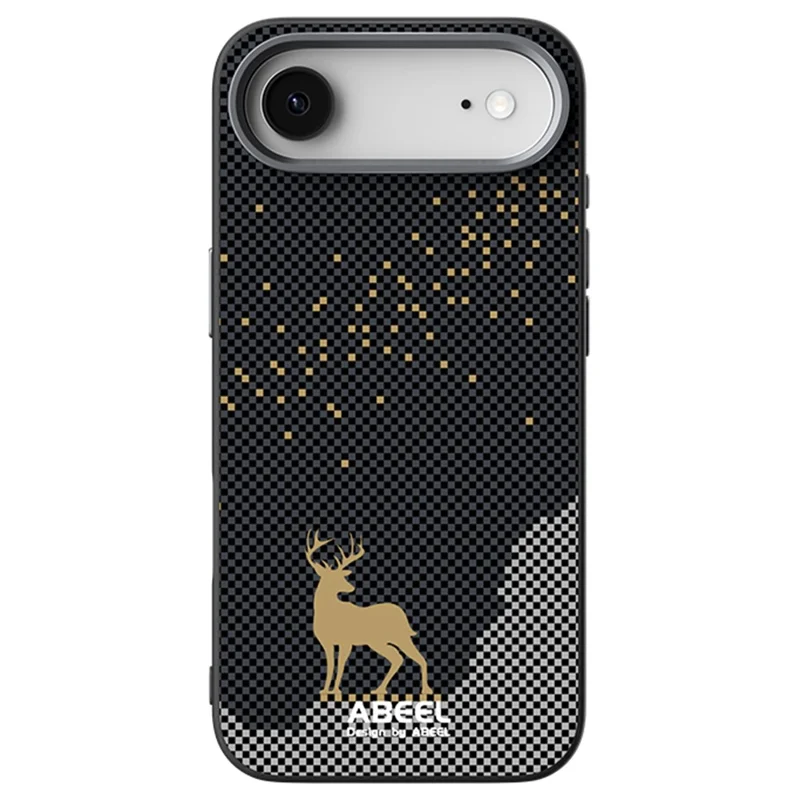 ABEEL Für iPhone 17 Lufthülle Kompatibel mit MagSafe Ultra Slim PC TPU Telefonrückseite - Hirsch