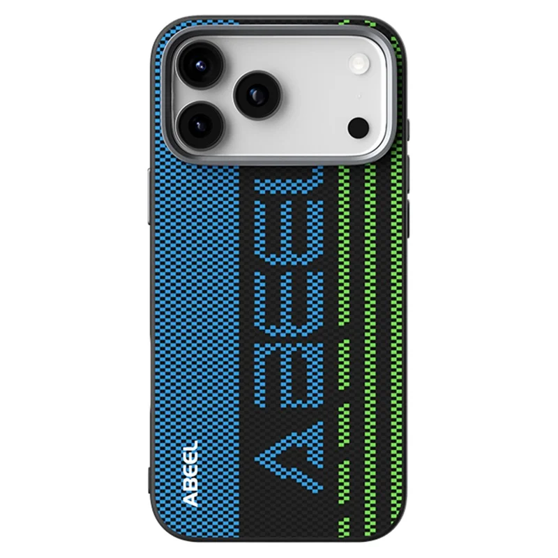 ABEEL Für iPhone 17 Pro Hülle Kompatibel mit MagSafe Bedruckter PC TPU Aluminiumlegierung Leder Handyhülle - Hervorragend Nr. 1