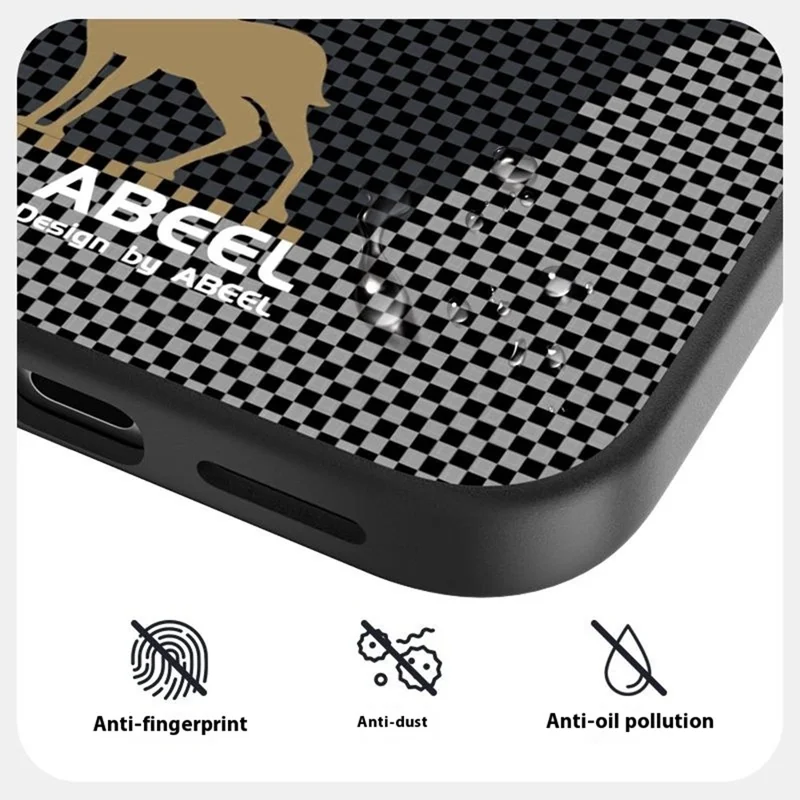 Capa ABEEL para iPhone 17 Pro Compatível com MagSafe, Ultrafina em PC TPU - Cervo