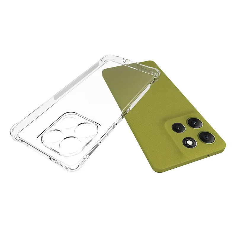 Funda de TPU para Motorola Moto G86 5G, Transparente y Antideslizante