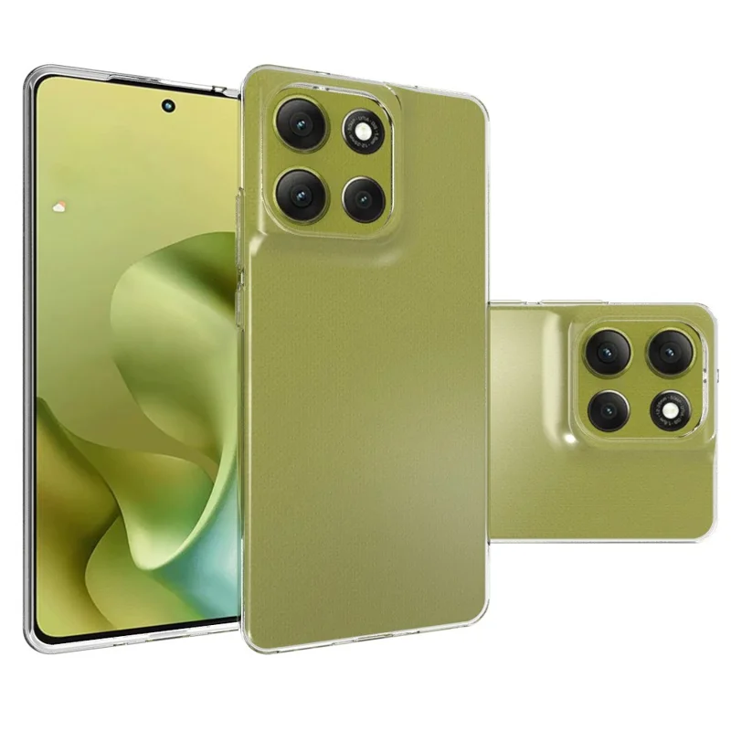 Funda trasera de teléfono TPU transparente resistente a la marca de agua para Motorola Moto G86 5G