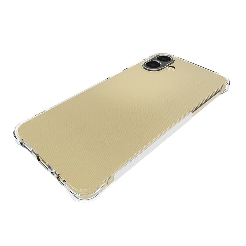 Für Samsung Galaxy A07 TPU-Handyhülle Rutschfest Transparente Handyhülle