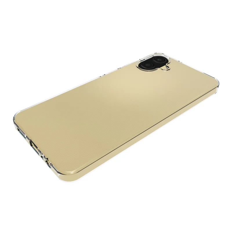 Für Samsung Galaxy A07 Hülle Wasserzeichenresistent TPU Transparente Handyrückseite Schutzhülle