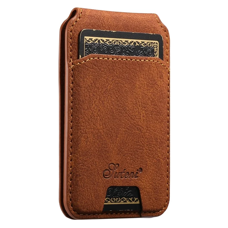 Capa SUTENI H16 para Google Pixel 10 / 10 Pro Compatível com MagSafe com Suporte e Porta-cartões Removível - Khaki