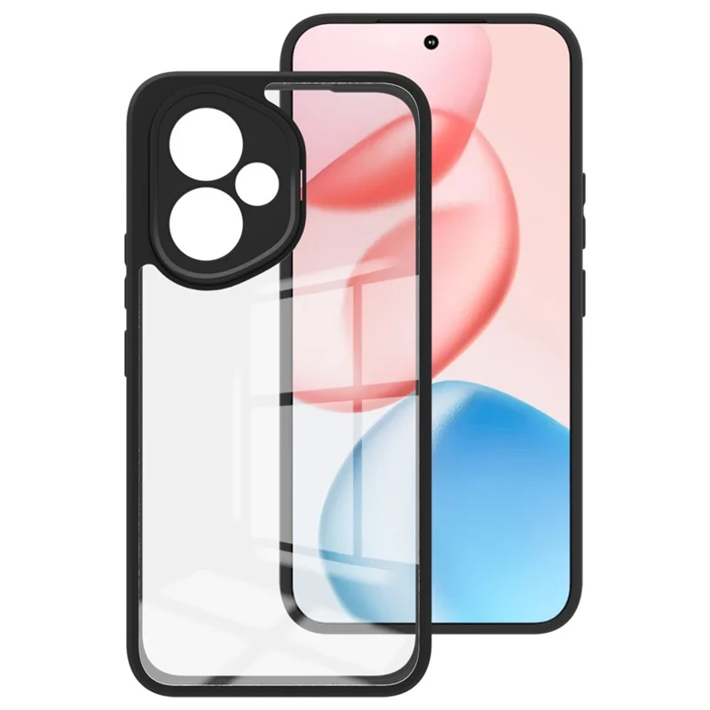 IMAK UX-9A Series For Honor 400 5G (Global) Case Clear TPU PC Phone Cover Reinforced Corners