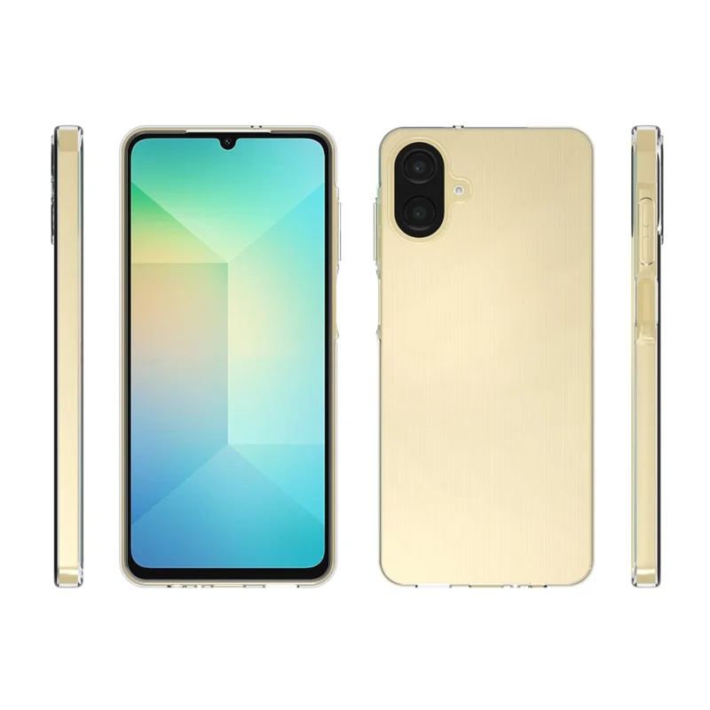 Pack de 10 Fundas Transparentes TPU con Protección para Teléfono Samsung Galaxy A07, Sin Marca de Agua