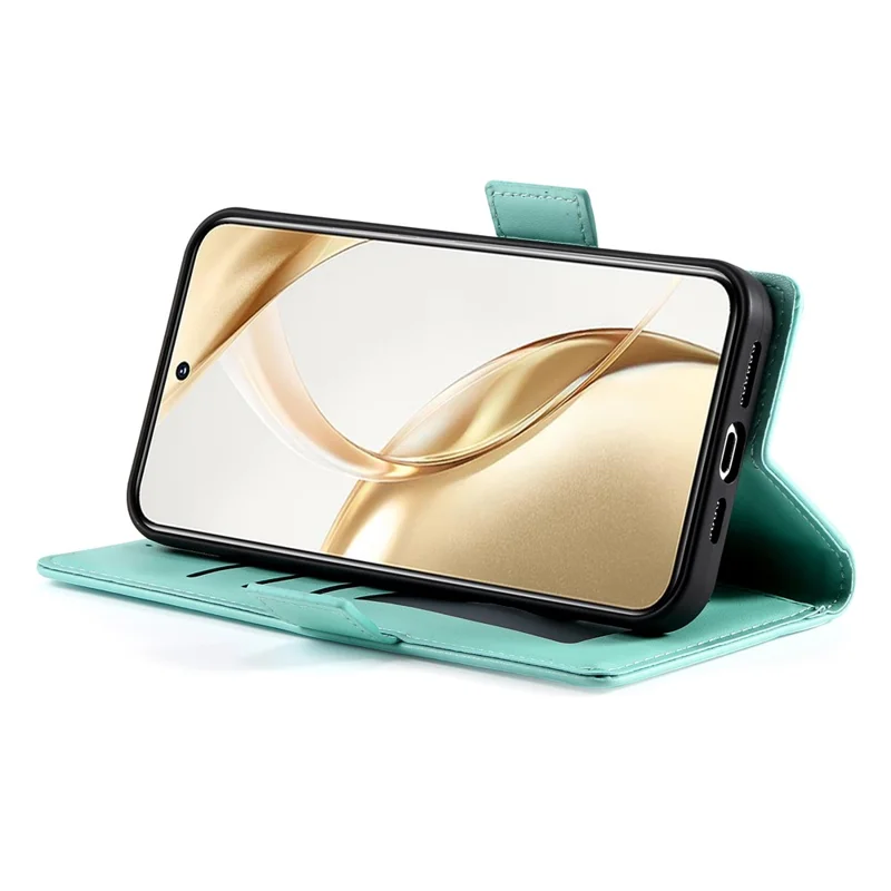 For Huawei nova 14 Ultra 5G Stand Case PU Leather Wallet Phone Cover - Mint Green