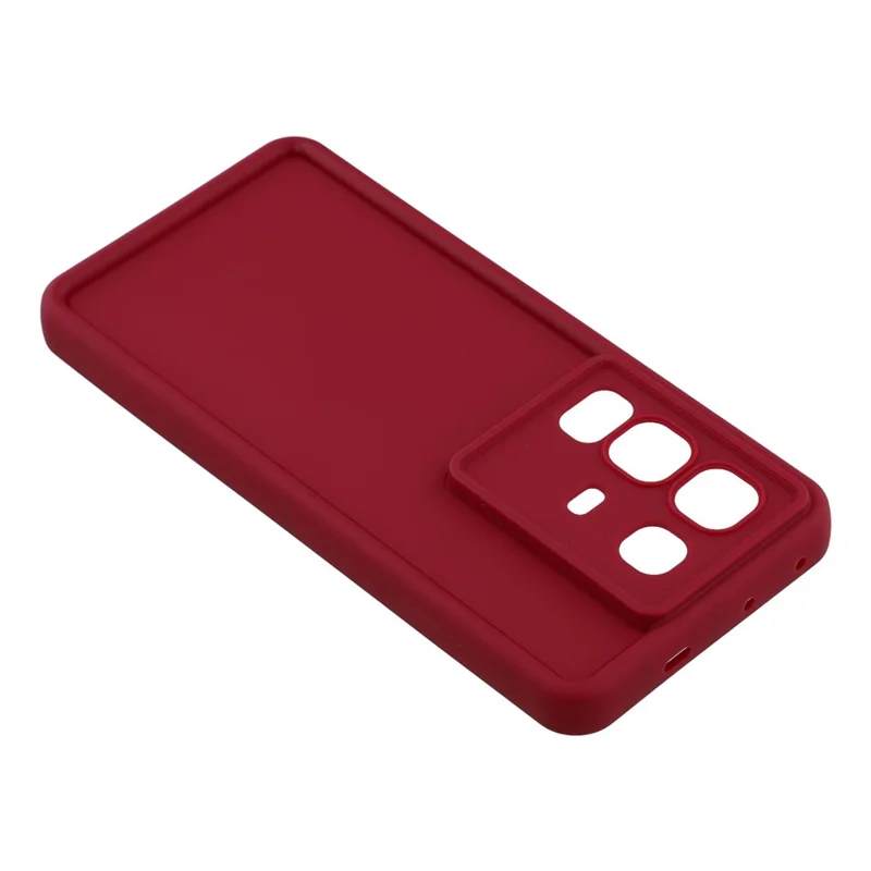 Cover per Infinix Note 50 4G / Note 50 Pro 4G con Design Scanalato TPU Antiscivolo - Rosso