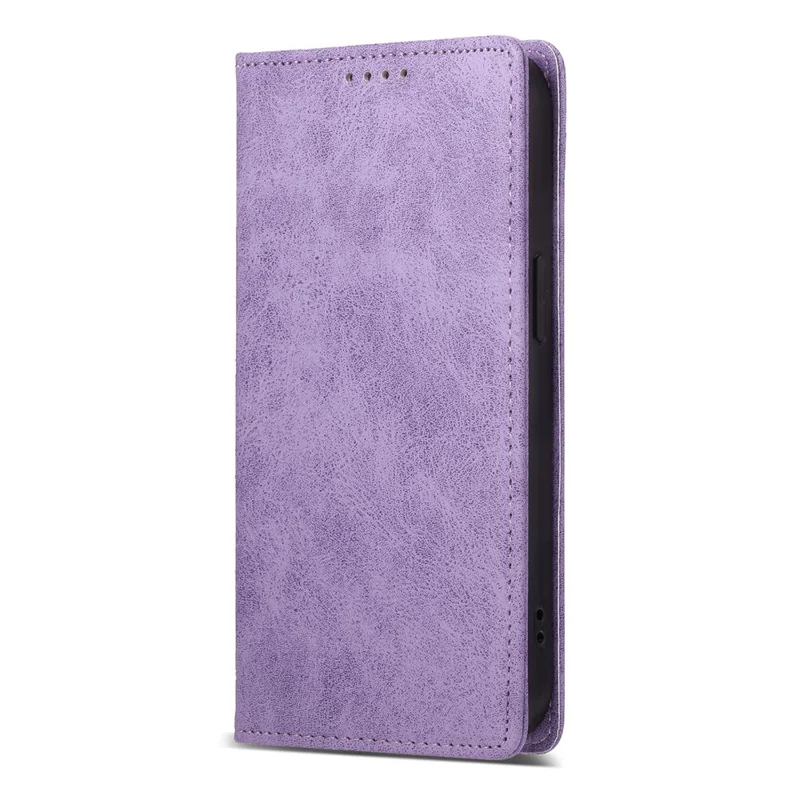 For iPhone 18 Pro / 17 Pro Wallet Case RFID Blocking PU Leather Phone Cover - Purple