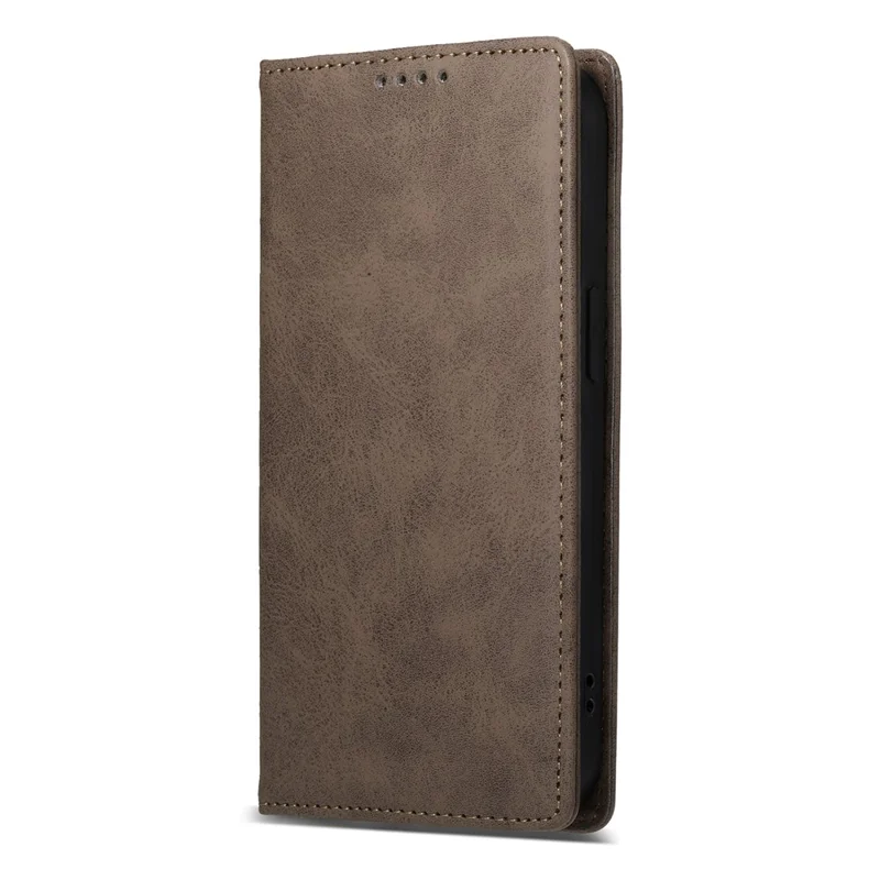 For iPhone 17 Pro Wallet Case RFID Blocking PU Leather Phone Cover - Brown