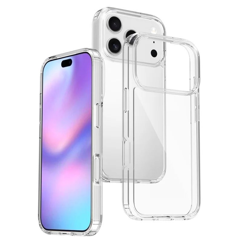 Bulk Purchasing For iPhone 17 Pro Case TPU + Acrylic 1.5mm Shockproof Clear Phone Back Cover