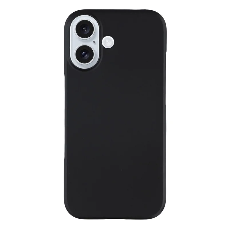 For iPhone 17 Case Hard PC Drop Proof Frosted Minimalist Phone Cover - Black