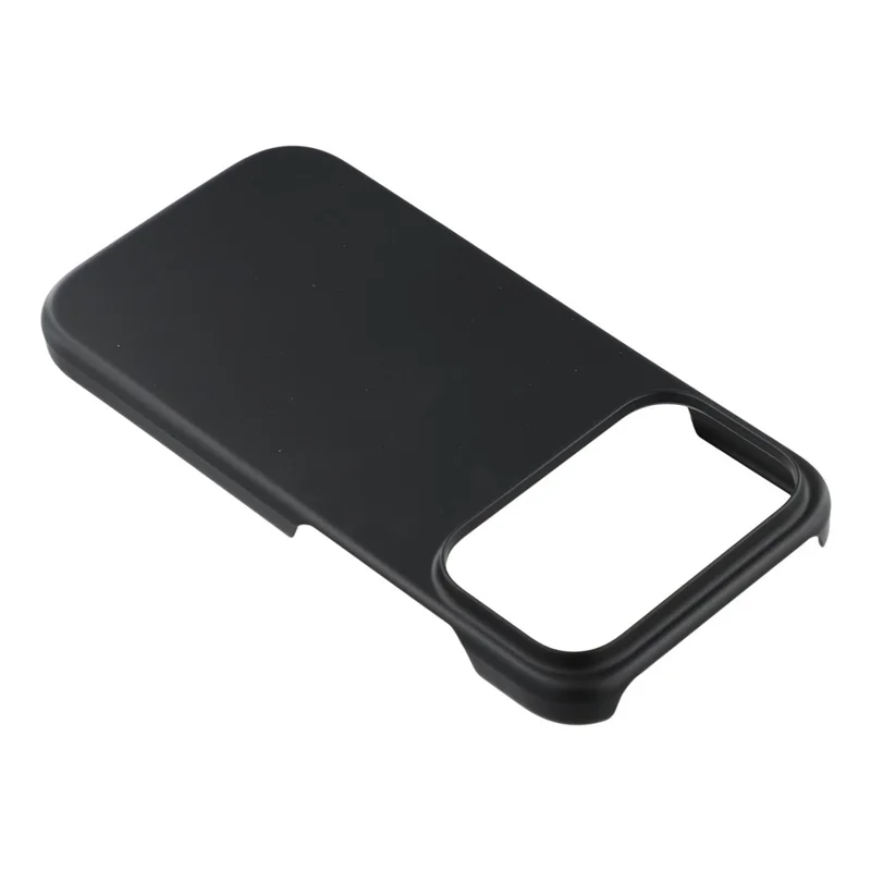 For iPhone 17 Pro Max Case Hard PC Drop Proof Frosted Minimalist Phone Cover - Black