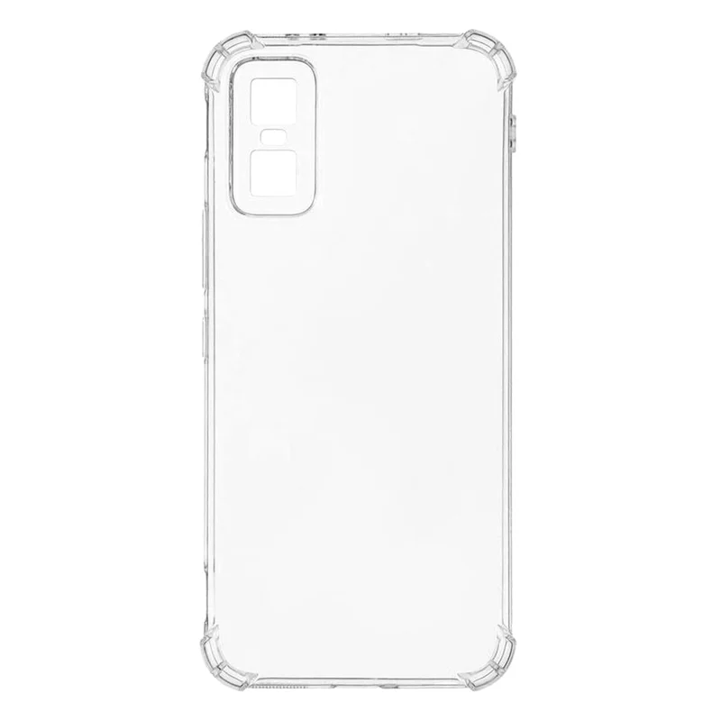 Étui pour Infinix GT 30 Pro 5G Renforcé Quatre Coins Anti-Chute Transparent en TPU