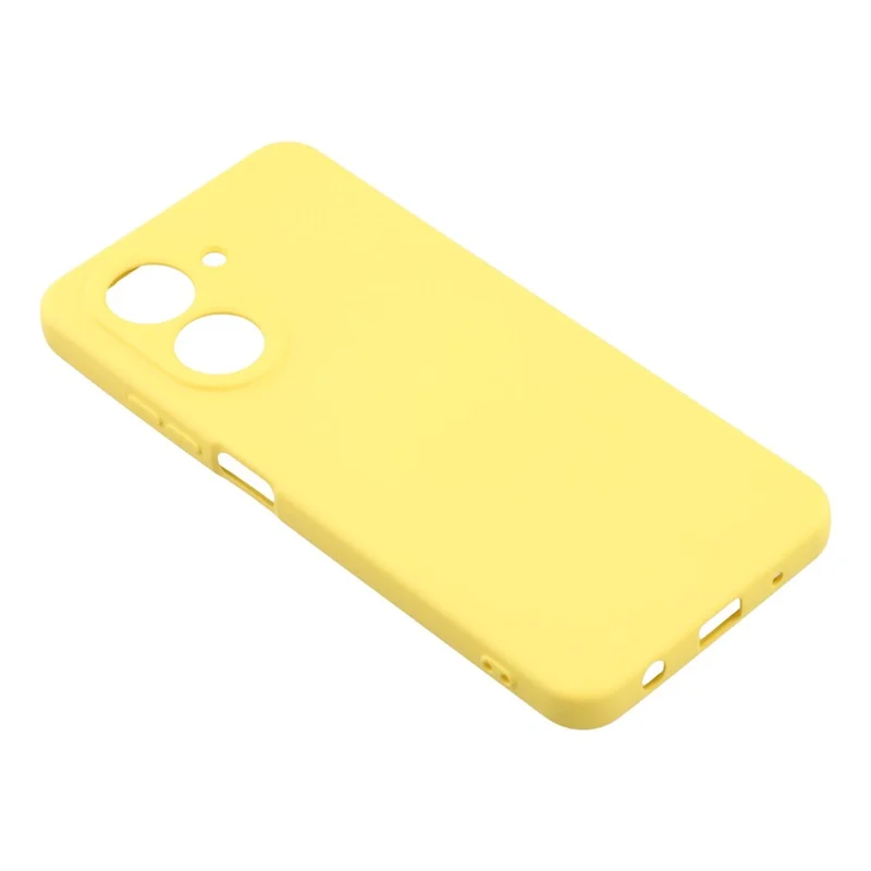 For Xiaomi Redmi A5 4G (171.7mm) / Poco C71 4G Case Arc Edge 2.0mm TPU Protective Phone Cover - Yellow
