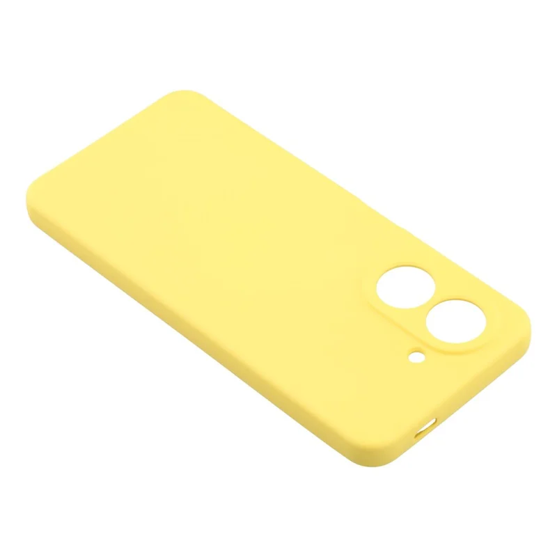 For Xiaomi Redmi A5 4G (171.7mm) / Poco C71 4G Case Arc Edge 2.0mm TPU Protective Phone Cover - Yellow