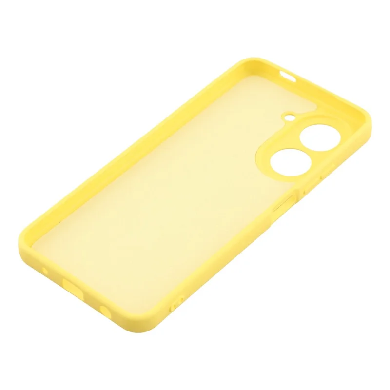 For Xiaomi Redmi A5 4G (171.7mm) / Poco C71 4G Case Arc Edge 2.0mm TPU Protective Phone Cover - Yellow