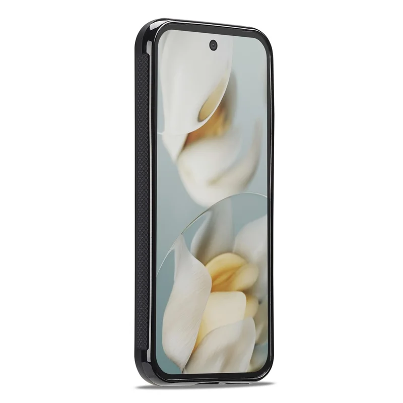 LC.IMEEKE L5 Magnetische Lederhülle für Google Pixel 9a mit abnehmbarem Kartenhalter - Blau