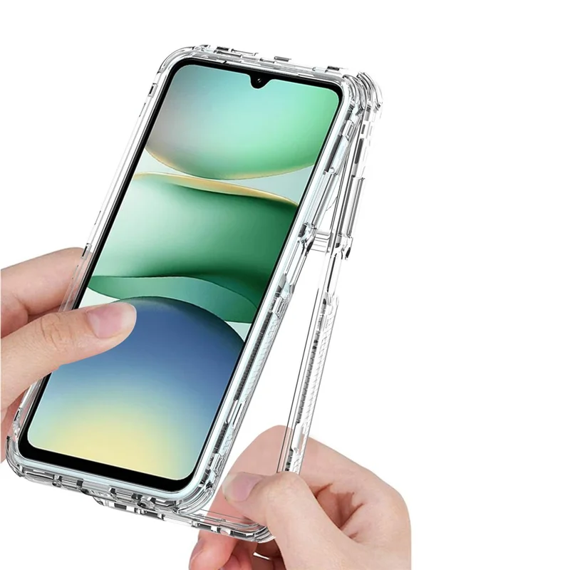Para Xiaomi Redmi A5 4G (171,7mm) / Poco C71 4G Capa Antirriscos de Acrílico TPU Transparente para Celular